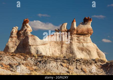 Bunte Steine, Blue Canyon, Hopi Indianer Reservation, Arizona Stockfoto