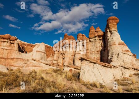 Bunte Steine, Blue Canyon, Hopi Indianer Reservation, Arizona Stockfoto