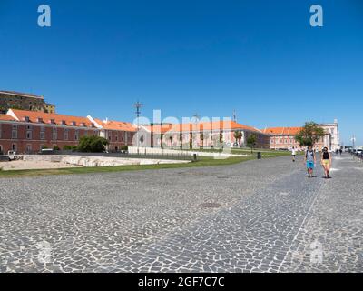 Tribunal da Relacao de Lisboa, Berufungsgericht von Lissabon, Belem, Lissabon, Bezirk Lissabon, Portugal Stockfoto