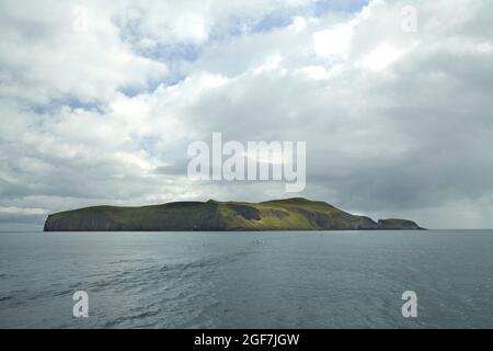 Eilean Mhuire auf den Shiant Isles Stockfoto