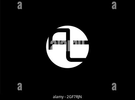 AC Logo Letter Design Vektorbild Stockfoto