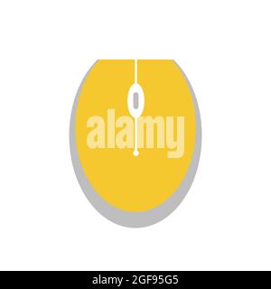 PC- und Laptop-Maus-Vektordesign. Stock Vektor