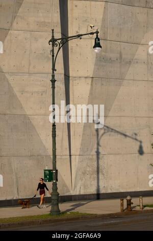 Spring Street Salze Shed Department of Sanitation Manhattan NYC Stockfoto