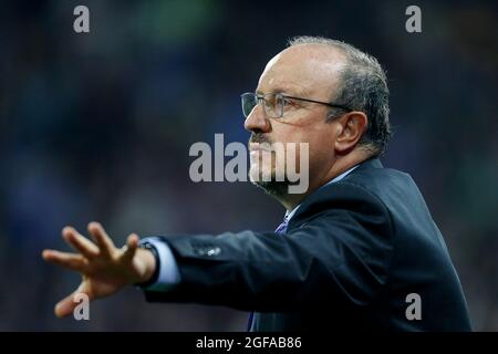 Huddersfield, Großbritannien. August 2021. Rafa Be'TS Manager von Everton in Huddersfield, Großbritannien am 8/24/2021. (Foto von Ben Early/News Images/Sipa USA) Quelle: SIPA USA/Alamy Live News Stockfoto