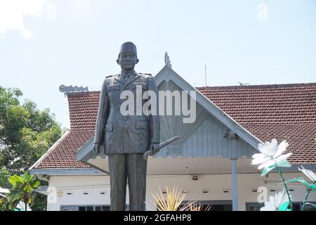 Die Statue von Bung Karno, Indonesiens erstem Präsidenten Stockfoto