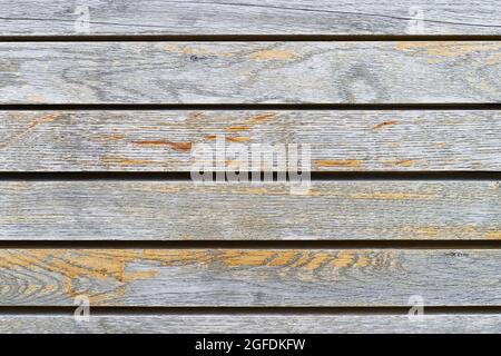 Vintage alten grauen Holzhintergrund. Abstrakter Hintergrund. Draufsicht, Platz für Text kopieren Stockfoto