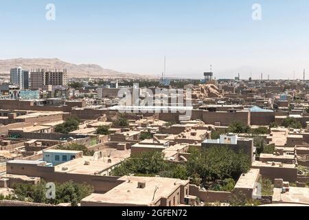 Die Zitadelle von Herat, Afghanistan Stockfoto