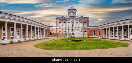 Potsdam, Poczdam, Deutschland - März 2019: Marmorpalais, Marmorpalast, Ist eine ehemalige königliche Residenz in Potsdam, in der Nähe von Berlin in Deutschland. Westeuropa. Stockfoto