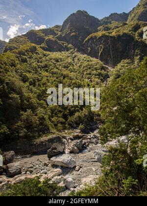 Taroko Park und Liwu Fluss in Taiwan. Hualien County, Asien Stockfoto