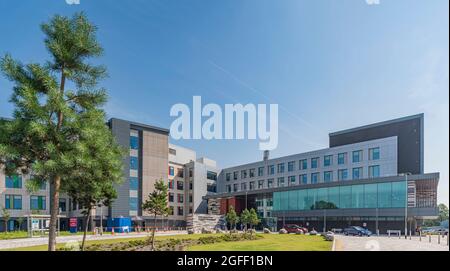 Das neue Grange University Hospital - Ysbyty Prifysgol y Faenor, Cwmbran, Torfaen, Gwent. Juli 2021. Bitte Kredit: Phillip Roberts Stockfoto