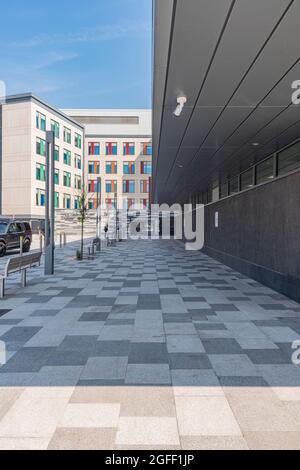 Das neue Grange University Hospital - Ysbyty Prifysgol y Faenor, Cwmbran, Torfaen, Gwent. Juli 2021. Bitte Kredit: Phillip Roberts Stockfoto