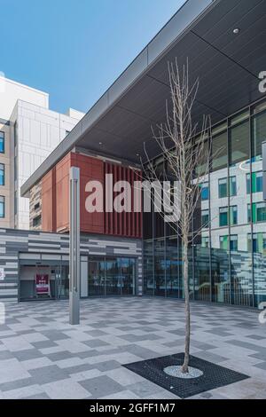 Das neue Grange University Hospital - Ysbyty Prifysgol y Faenor, Cwmbran, Torfaen, Gwent. Juli 2021. Bitte Kredit: Phillip Roberts Stockfoto