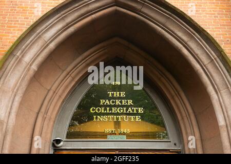 Packer Collegiate Institute in der Innenstadt von Brooklyn NYC Stockfoto