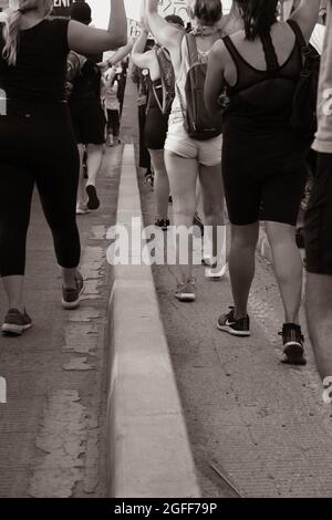 Black Lives Matter Phoenix Protest Stockfoto