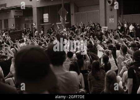 Black Lives Matter Phoenix Protest Stockfoto