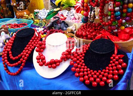 Odessa, Ukraine. August 2021. 21-24 Aug 2021 Primorsky veranstaltete das 12. Wyschywanka-Festival, das zeitgleich mit dem Flaggentag und dem Unabhängigkeitstag der Ukraine stattfand. Odessa, Ukraine, Tageslicht, Vollformat, Farbe. Quelle: Arkadiy Luchak/Alamy Live News Stockfoto