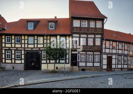 Impressionen aus Osterwieck am Fallstein Landkreis Harz Stockfoto
