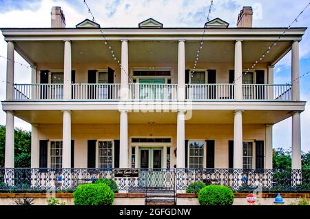 Das Fort Conde Inn ist am 14. August 2021 in Mobile, Alabama, abgebildet. Das Gasthaus befindet sich im 1836 Hall-Ford Haus. Stockfoto