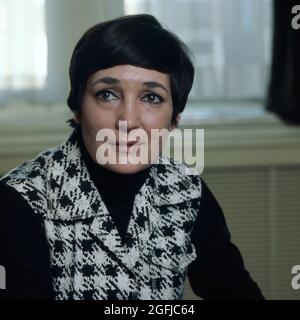 Edda Moser, berühmte deutsche Opernsängerin, Sopranistin, Portrait 1979. Edda Moser, berühmte deutsche Opernsängerin, Sopran, Portrait 1979. Stockfoto