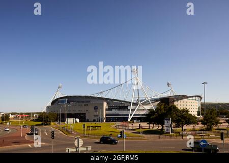 De Haviland Way, Horwich, Lancashire neben dem Fußballstadion von Bolton Wanderer Stockfoto