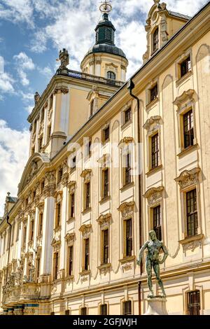 Gebäude der Universität Wroclaw, HDR-Bild Stockfoto