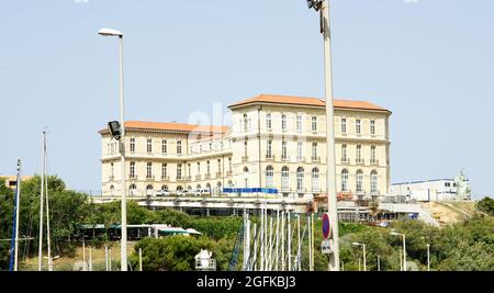 Palais du Pharo in Marseille, Frankreich, Europa Stockfoto