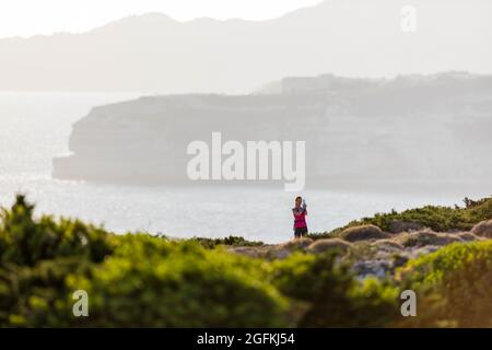 FRANKREICH, CORSE DU SUD (2A) REGION EXTREME SUD, BONIFACIO Stockfoto
