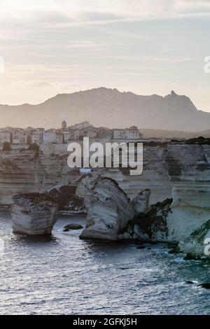 FRANKREICH, CORSE DU SUD (2A) REGION EXTREME SUD, BONIFACIO Stockfoto