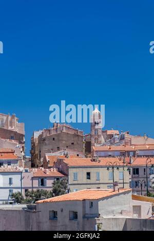 FRANKREICH, CORSE DU SUD (2A) REGION EXTREME SUD, BONIFACIO Stockfoto