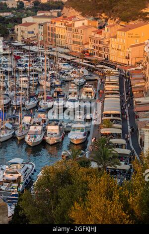 FRANKREICH, CORSE DU SUD (2A) REGION EXTREME SUD, BONIFACIO Stockfoto