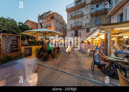 FRANKREICH, CORSE DU SUD (2A) REGION EXTREME SUD, BONIFACIO Stockfoto