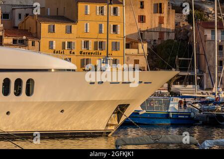 FRANKREICH, CORSE DU SUD (2A) REGION EXTREME SUD, BONIFACIO Stockfoto