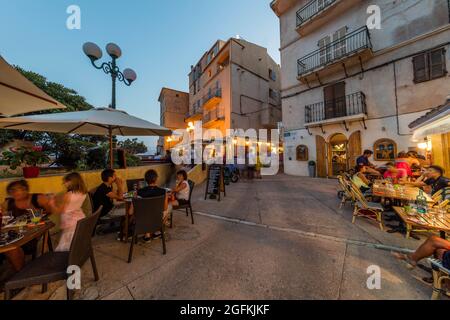 FRANKREICH, CORSE DU SUD (2A) REGION EXTREME SUD, BONIFACIO Stockfoto