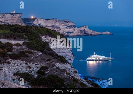 FRANKREICH, CORSE DU SUD (2A) REGION EXTREME SUD, BONIFACIO Stockfoto