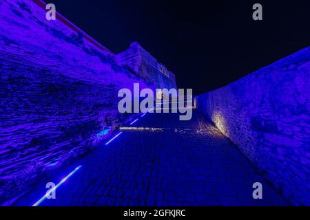 FRANKREICH, CORSE DU SUD (2A) REGION EXTREME SUD, BONIFACIO Stockfoto