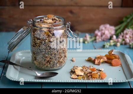 Frühstück Müsli Foto Janerik Henriksson / TT Code 10010 Stockfoto