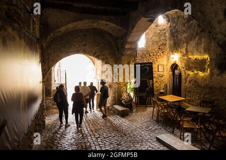 Italien, Santo Stefano di Sessanio Stockfoto