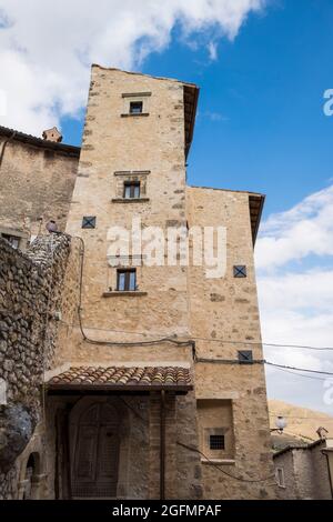 Italien, Santo Stefano di Sessanio Stockfoto