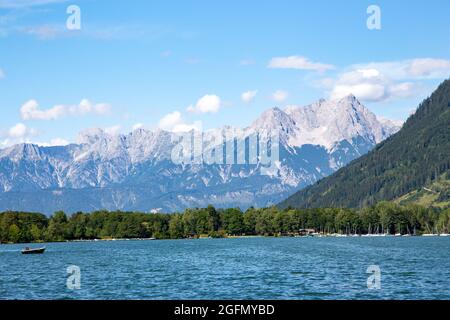 Zell am See, Österreich Stockfoto