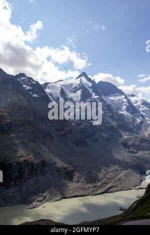 Großglockner Hochalpenstrasse - malerische Alpenstraße in Österreich Stockfoto