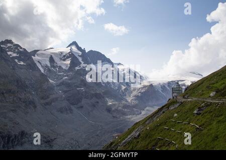 Großglockner Hochalpenstrasse - malerische Alpenstraße in Österreich Stockfoto