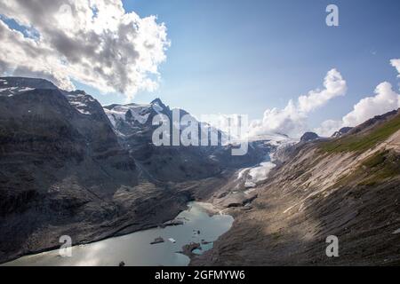 Großglockner Hochalpenstrasse - malerische Alpenstraße in Österreich Stockfoto