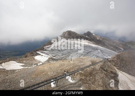 Großglockner Hochalpenstrasse - malerische Alpenstraße in Österreich Stockfoto