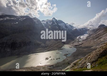 Großglockner Hochalpenstrasse - malerische Alpenstraße in Österreich Stockfoto