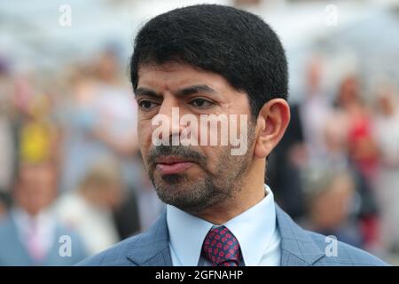 SAEED BIN SUROOR, RENNPFERDETRAINER, 2021 Stockfoto