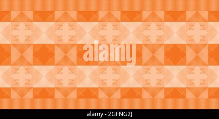 Plaid Stoff Textil Tartan orange bunt Linien Symbol Dekoration moderne abstrakte Hintergrund Textur Tapete Muster nahtlose Vektor Illustration Stock Vektor