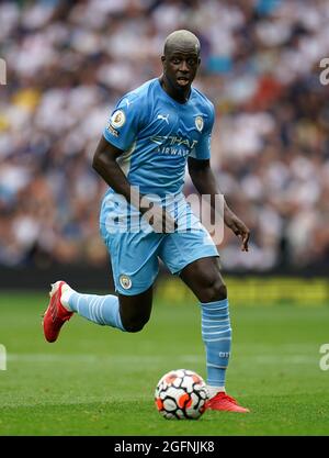 Aktenfoto vom 15-08-2021 von Benjamin Mendy, Manchester City. Ausgabedatum: Donnerstag, 26. August 2021. Stockfoto