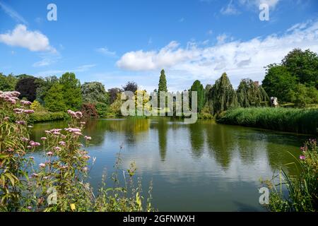 Die Gärten von Sandringham House, Sandringham, Norfolk, East Anglia, England, VEREINIGTES KÖNIGREICH Stockfoto