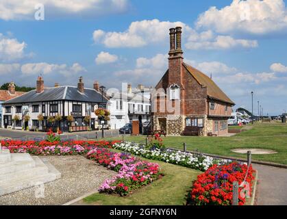 Moot Hall, Market Cross Place, Aldeburgh, Suffolk, East Anglia, England, Großbritannien Stockfoto