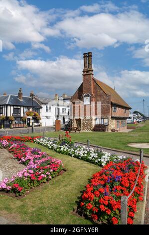 Moot Hall, Market Cross Place, Aldeburgh, Suffolk, East Anglia, England, Großbritannien Stockfoto